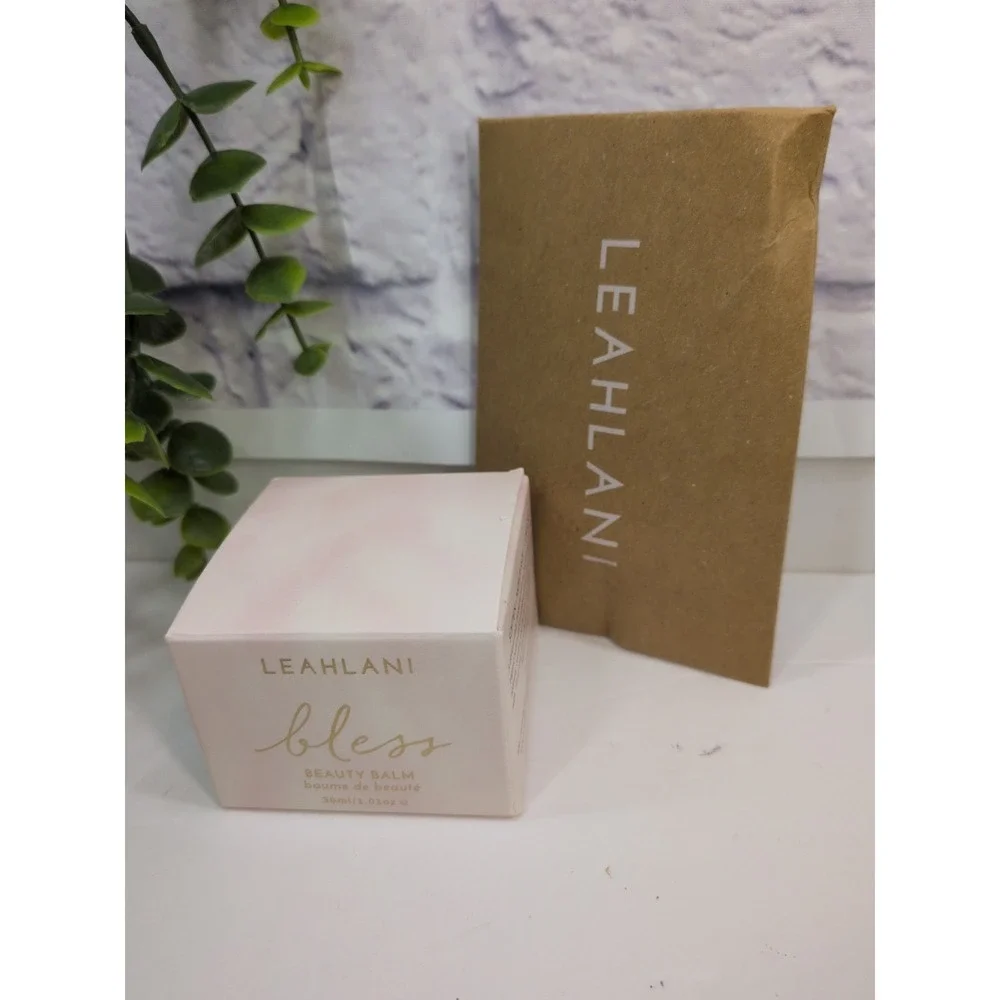BNIB LOT 2!😍Leahlani Bless Beauty Balm 1oz & Aqua Retinoid Renewing Serum .13oz